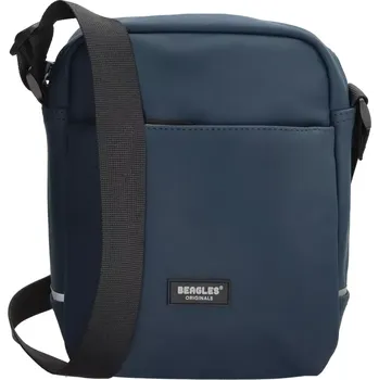 Pánská kožená crossbody taška na doklady modrá 25269 Beagles Original - stylová a praktická s nastavitelným popruhem | Cooltovka.cz