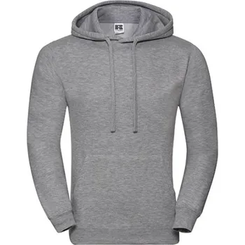 Pánská mikina Russell Unisex mikina s kapucí R-575M-0 Light Oxford -Heather XXL