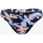 Plavky Roxy, Roxy Active Bikini AOP anthracite kiss 2024 dámské Velikost: M