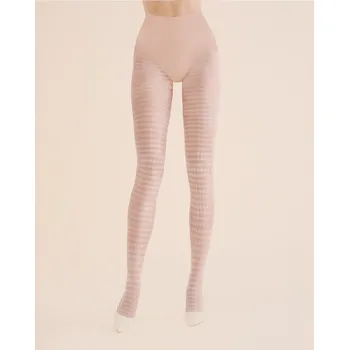 Dámské oblečení Vzorované silonky Gabriella 1189 Revel 30 den Velikost: L, Barva: Smetanová