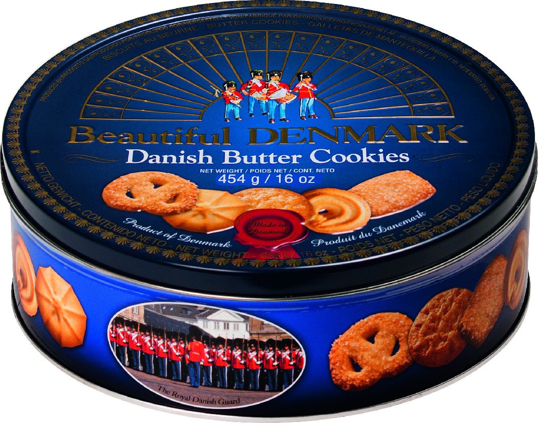 Sušenky Hamlet v plechu- Dánské, 454 G