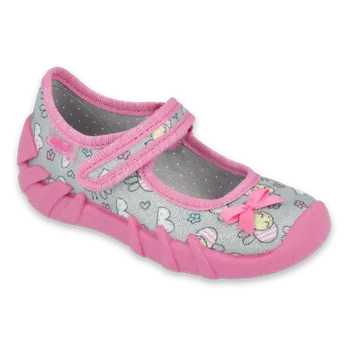 Dívčí bačkory BEFADO 109P218 dívčí balerínky včelky 21 109P218_21