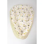 Hnízdečko pro miminko zvířátka/trojúhelníky - cca 30x55 cm