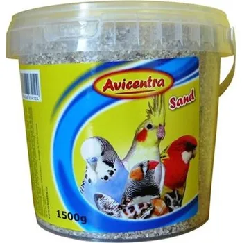 Krmivo pro ptáka Avicentra písek pro ptáky s mušlemi 1,5 kg