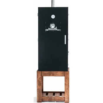 Udírna Grillpal Udírna kovová zateplená 2v1 MD172L/110 + podstavec