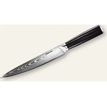 Kuchyňský nůž Plátkovací nůž Seburo SARADA Premium Damascus 200mm