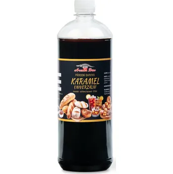 Potravinářské barvivo Aromka Brno Karamel univerzální E 150d Balení litry: 1 l