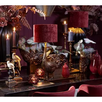 Váza Bronzová antik kovová váza Palesa antique bronze L - 34*13*24 cm