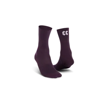 Pánské ponožky KALAS Z4 | Cyklo ponožky Vysoké | Midnight Violet | Velikost: 46-48