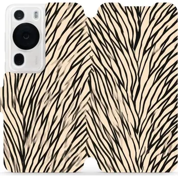 Pouzdro na mobilní telefon Flipové pouzdro Mobiwear - Huawei P60 Pro - VA52S V koruně stromu (Knížkové flip pouzdro, obal, kryt na mobil Huawei P60 Pro - VA52S V koruně stromu, materiál Umělá kůže + TPU - ochrana 360°, stojánek, silikonová vanička, magnetické zavírání)