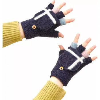 Rukavice Dámské a dětské zimní rukavice na dotykový displej mobilu - černé (Hezoučké rukavice Women's/children's winter phone gloves - black)