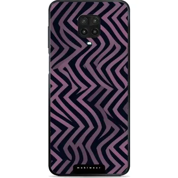 Pouzdro na mobilní telefon Lesklý kryt Mobiwear Glossy - Xiaomi Redmi Note 9 Pro / Note 9S - GA55G Fialové klikyháky (Prémiové lesklé pouzdro, obal, kryt Mobiwear Glossy na mobil Xiaomi Redmi Note 9 Pro / Note 9S - GA55G Fialové klikyháky, materiál Plast + TPU silikon - krytí po)