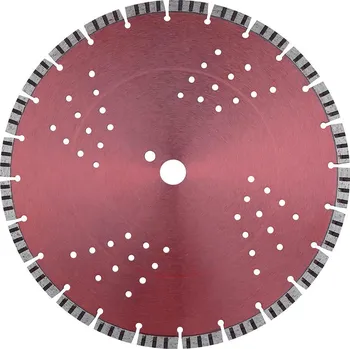 Řezný kotouč NÁSTROJE CZ Kotouč diamantový TURBO 350x25,4mm, na beton, kamenivo a ostatní stavební materiály - IM-DK-05-350