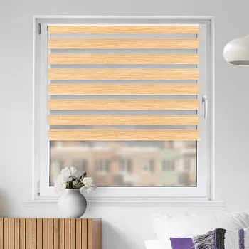 Roleta FEXI Zatemňovací Roleta Den a noc, Oriental rákos, AA 105n v POLO kazetě, 150x30 cm