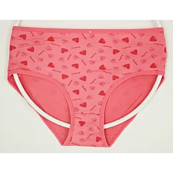 Kalhotky TIMANNI Bambusové kalhotky vzor 942 Velikost: L - XL, Barva: jahodová