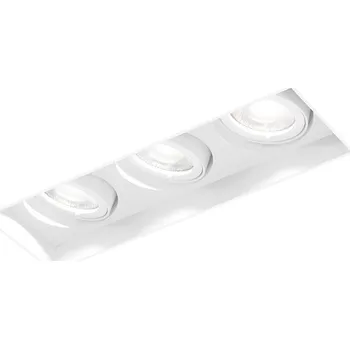 Wever & Ducré Malá bezrámečková bodovka se třemi zdroji Strange Petit 3.0 Barva: Bílá, Teplota chromatičnosti: 2700 Kelvinů, Úhel vyzařování: 31° 163661W3