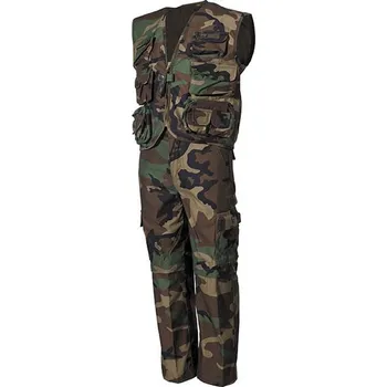 Chlapecká bunda MFH Komplet dětský vesta+kalhoty WOODLAND - XS