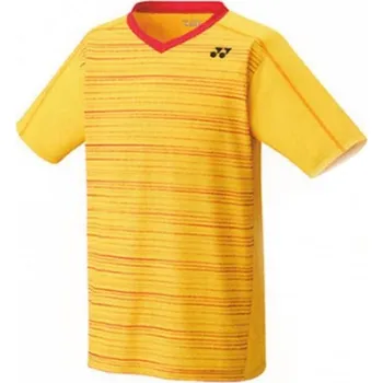 Badmintonové triko Yonex 12124 pánské žluté vel. L