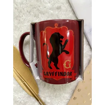 Hrnek barevný s kolejí, větší, Harry Potter Kolej: Nebelvír