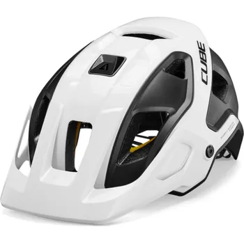 Cyklistická přilba Cube helma STROVER white black - 49-55 cm / S