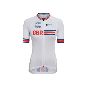cyklistický dres KALAS GBCT Z2 | Cyklistický dres ELITE | bílý | DÁMSKÝ | Velikost: 6