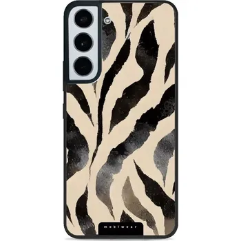 Pouzdro na mobilní telefon Lesklý kryt Mobiwear Glossy - Samsung Galaxy S22 - GA53G Zebří (Prémiové lesklé pouzdro, obal, kryt Mobiwear Glossy na mobil Samsung Galaxy S22 - GA53G Zebří, materiál Plast + TPU silikon - krytí po všech stranách, neošoupatelný potisk, tenké provedení,)