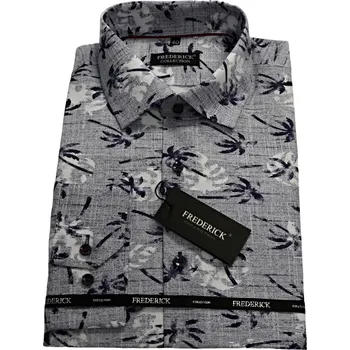 Pánská košile Pánská košile s dlouhým rukávem - střih REGULAR - vzor F422 - 48