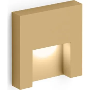 Nástěnné svítidlo Wever & Ducré Polovestavné nástěnné svítidlo Reto Recessed Barva: Šampaňská, Délka: 80 mm 3451A1M5