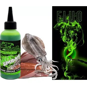 Návnadové aroma Fluorescenční power dip Oliheň - játra (Velké balení 115 ml)