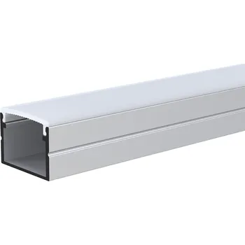 LED lišta Nástěnný profil lišta pro LED pásky N5 - profil lišta + Nacvakávací mléčný difuzor 2m - LED Solution - 191268_191270 - 191268_191270