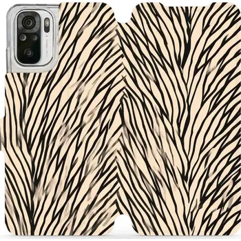 Pouzdro na mobilní telefon Flipové pouzdro Mobiwear - Xiaomi Redmi Note 10 / 10S - VA52S V koruně stromu (Knížkové flip pouzdro, obal, kryt na mobil Xiaomi Redmi Note 10 / 10S - VA52S V koruně stromu, materiál Umělá kůže + TPU - ochrana 360°, stojánek, silikonová vanička, magnetick