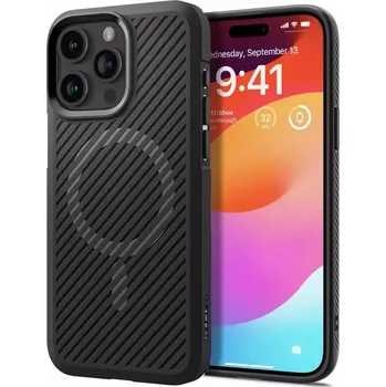 Pouzdro na mobilní telefon Silikonové pouzdro SPIGEN Core Armor na mobil Apple iPhone 15 Pro Černé - MagSafe kompatibilní (Pouzdro SPIGEN Core Armor pro IPHONE 15 PRO matně černé)