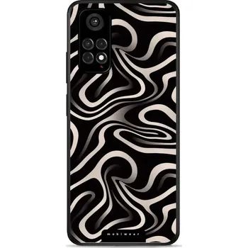 Pouzdro na mobilní telefon Lesklý kryt Mobiwear Glossy - Xiaomi Redmi Note 11 / 11S - GA63G Vlnky a linky (Prémiové lesklé pouzdro, obal, kryt Mobiwear Glossy na mobil Xiaomi Redmi Note 11 / 11S - GA63G Vlnky a linky, materiál Plast + TPU silikon - krytí po všech stranách,)