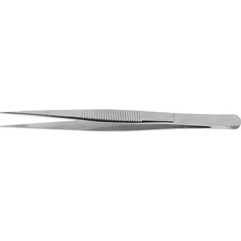 Kosmetická pinzeta Pinzeta rovná rýhovaná (14,5 cm)