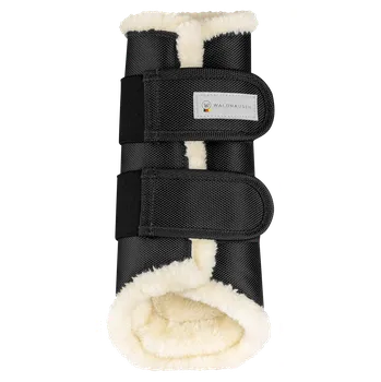 Koňské kamaše Drezurní kamaše Comfort černé Velikost: XL