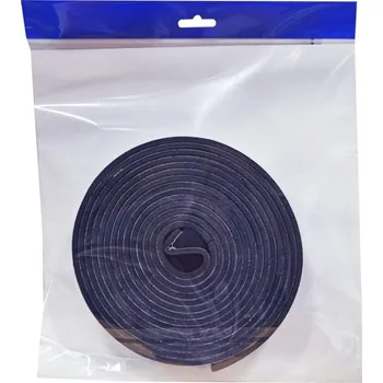 Těsnění do okna a dveří Těsnění oken, dveří pěnové 15x5mm černé 10m