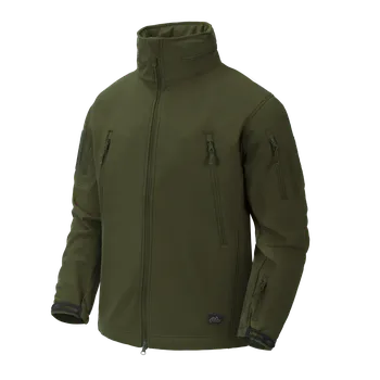 Pánská softshellová bunda HELIKON HELIKON bunda GUNFIGHTER Shark Skin - Zelená - XXL