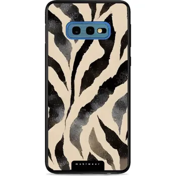 Pouzdro na mobilní telefon Lesklý kryt Mobiwear Glossy - Samsung Galaxy S10e - GA53G Zebří (Prémiové lesklé pouzdro, obal, kryt Mobiwear Glossy na mobil Samsung Galaxy S10e - GA53G Zebří, materiál Plast + TPU silikon - krytí po všech stranách, neošoupatelný potisk, tenké provedení,