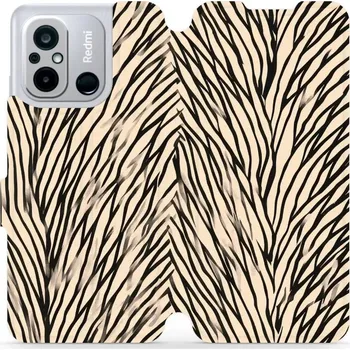 Pouzdro na mobilní telefon Flipové pouzdro Mobiwear - Xiaomi Redmi 12C - VA52S V koruně stromu (Knížkové flip pouzdro, obal, kryt na mobil Xiaomi Redmi 12C - VA52S V koruně stromu, materiál Umělá kůže + TPU - ochrana 360°, stojánek, silikonová vanička, magnetické zavírání)