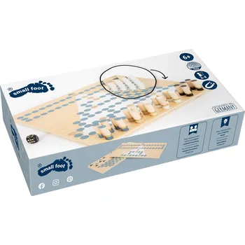 Desková hra Small Foot Hra Barikády a Halma Gold Edition