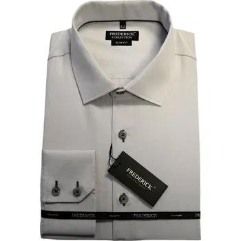 Pánská košile Pánská košile s dlouhým rukávem - střih SLIM - vzor F776 - 37