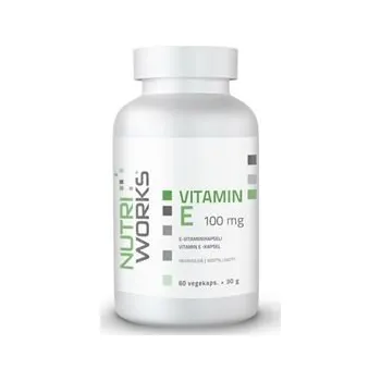 Zdraví NutriWorks Vitamin E 100 mg 60 kapslí