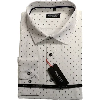 Pánská košile Pánská košile s dlouhým rukávem - střih REGULAR - vzor F603 - 52