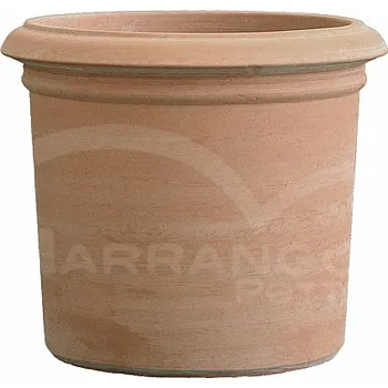 Květináč Terakota - květináč - PLAIN TALL CYLINDER - Itálie - Ø80 x 67V