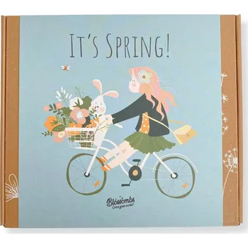 Blossombs Dárková sada semínek divokých květin Hello Spring Medium – 9 ks