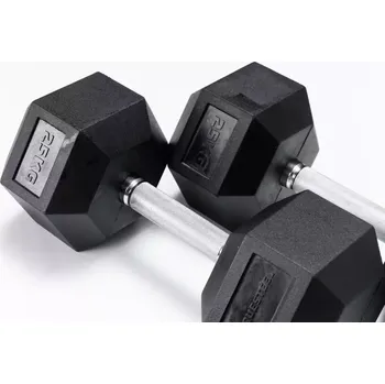 TRUESTEEL Jednoruční činky Hexagon TrueGrip 50 kg - 60 kg 50 kg