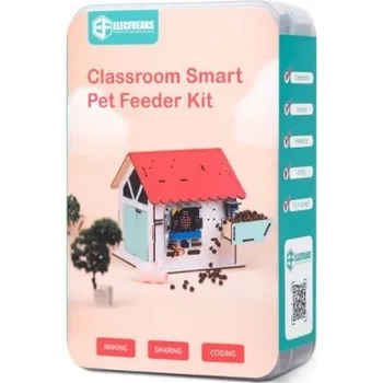 Elektronická stavebnice Třídní kit pro micro:bit: Krmítko pro zvířátka (bez micro:bit) Keyestudio EF08299