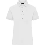 James&Nicholson Dámské polo triko JN1301 White S