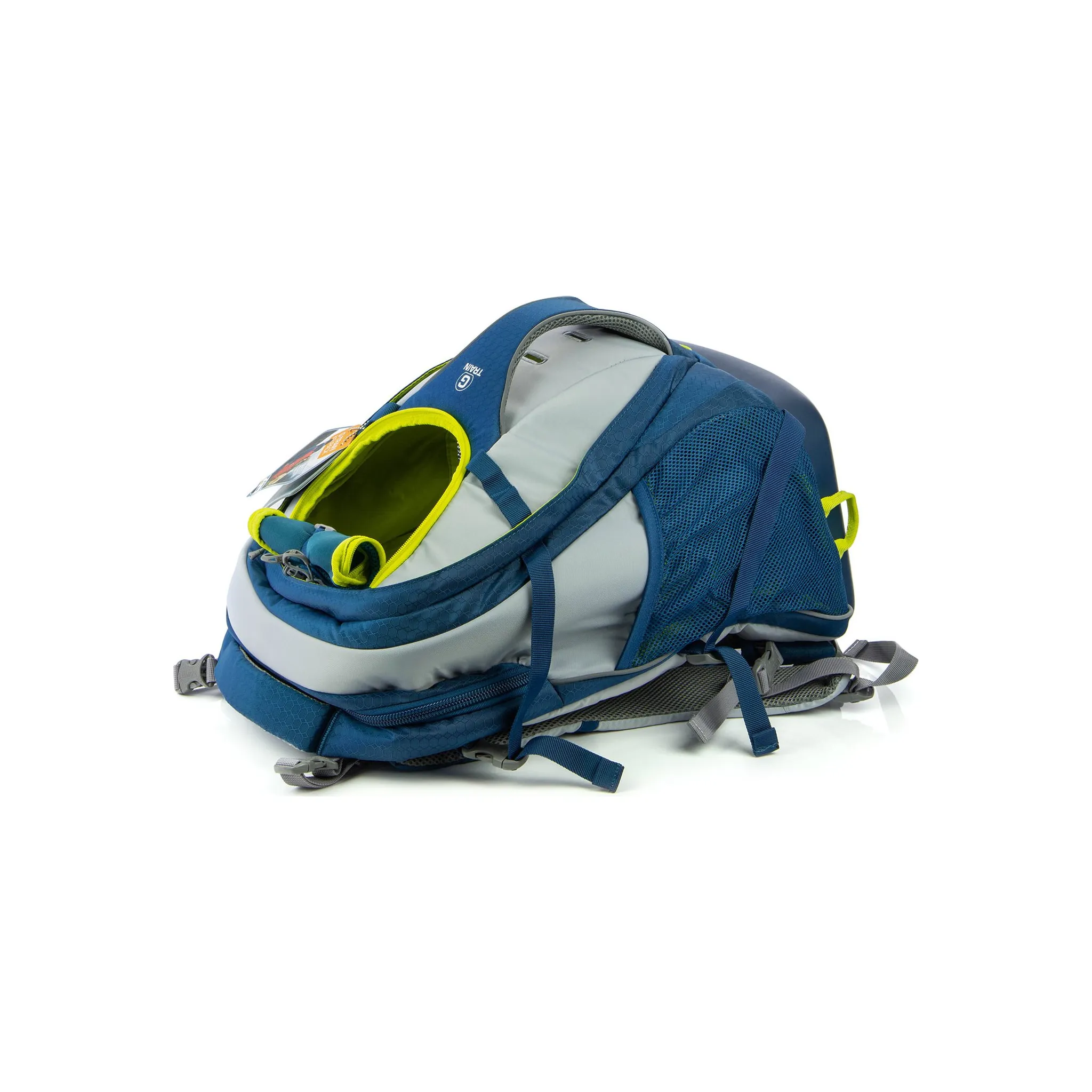 Fotografie 21 - Psí batoh Kurgo G-Train Dog Carrier Backpack 53,34 x 33,02 x 25,4 cm inkoustově modrý