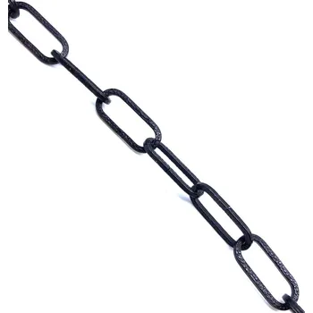 Řetěz POSAMO Řetěz ozdobný tepaný černý 3mm 1629/3/23 3mm